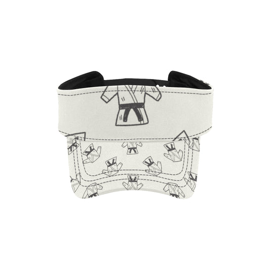 Karate Pattern Print Design 01 Unisex Sun Visor