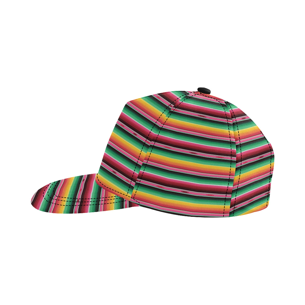 Mexican Blanket Classic Print Pattern Snapback Cap