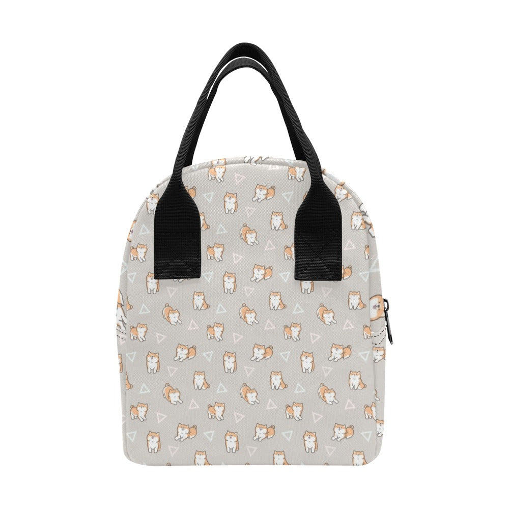 Shiba Inu Print Design LKS307 Insulated Lunch Bag