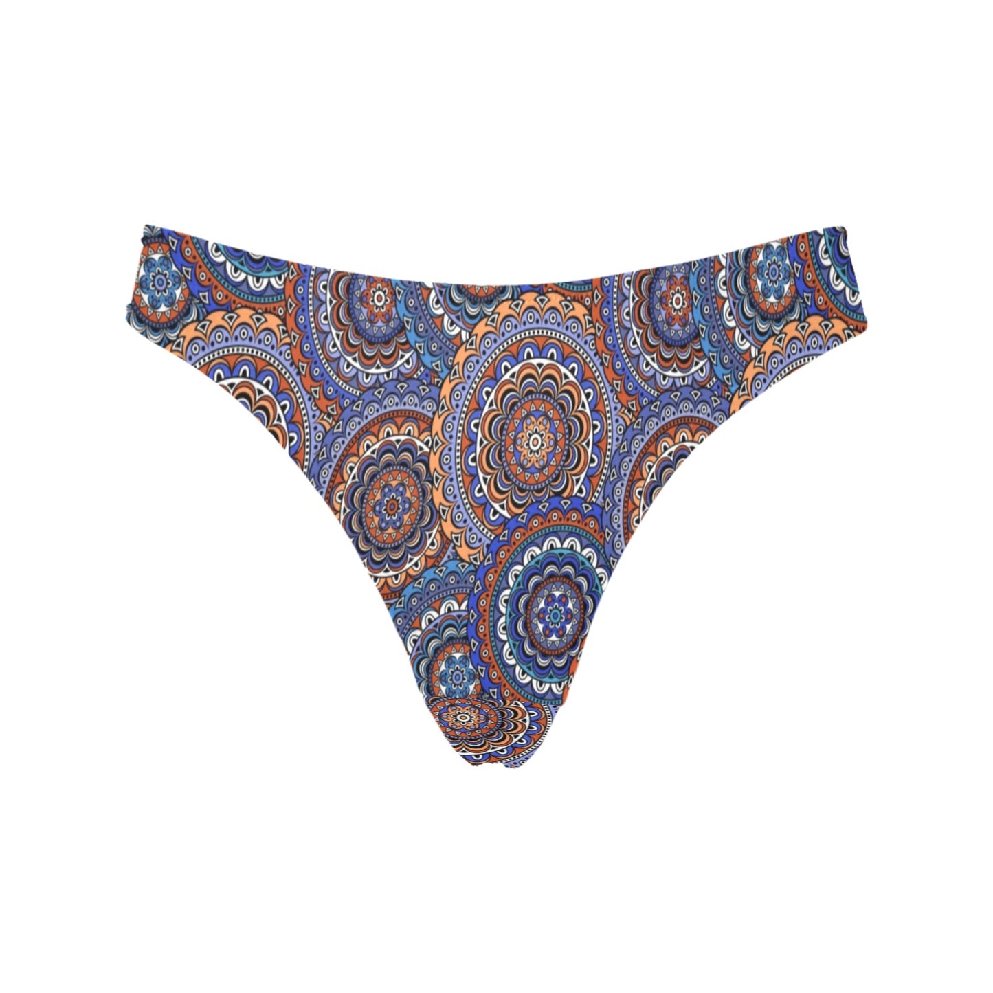 Mandala Boho Chic Design Print Women's Thongs