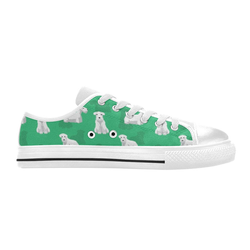 Sealyham Terriers Print Design LKS301 Women's White Low Top Shoes