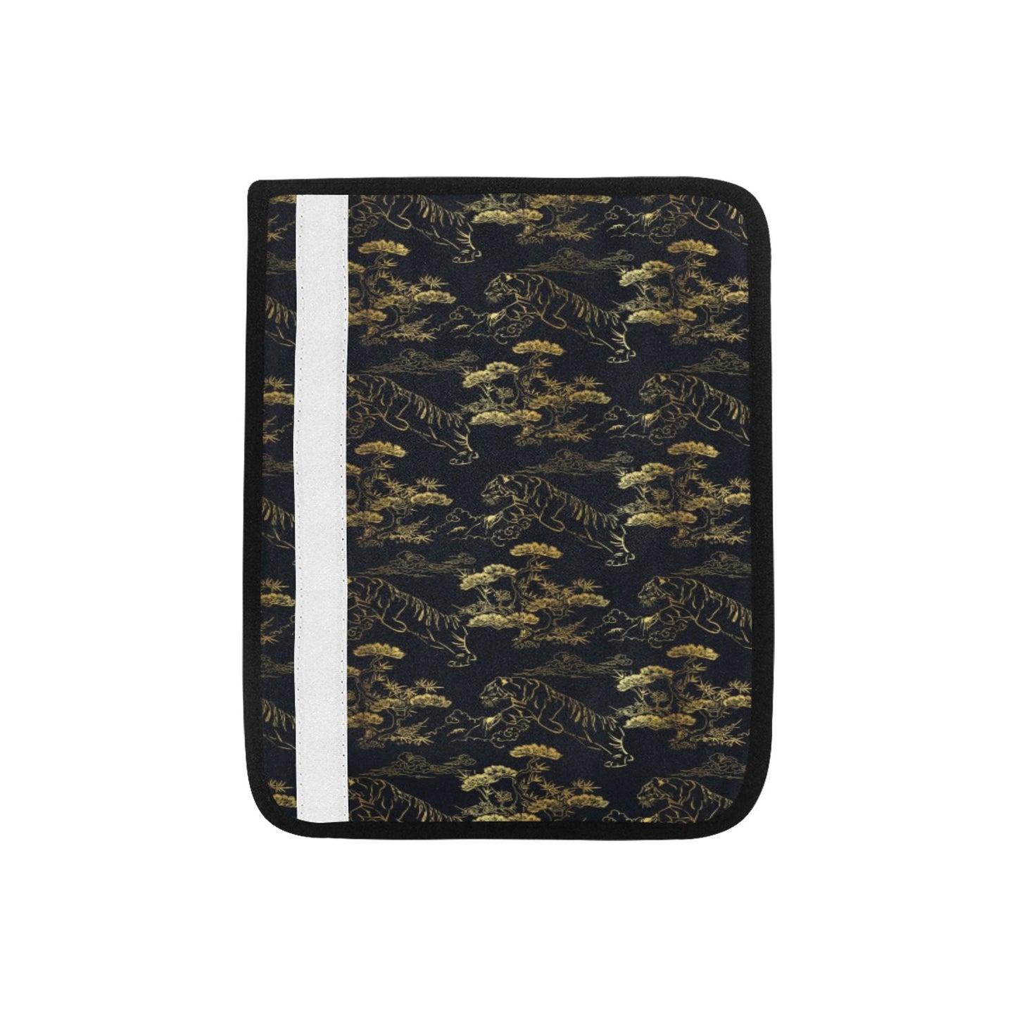 Tiger Japan Style Print Design LKS305 Car Seat Belt Cover