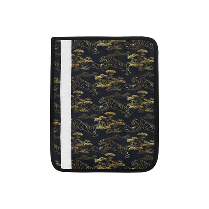 Tiger Japan Style Print Design LKS305 Car Seat Belt Cover
