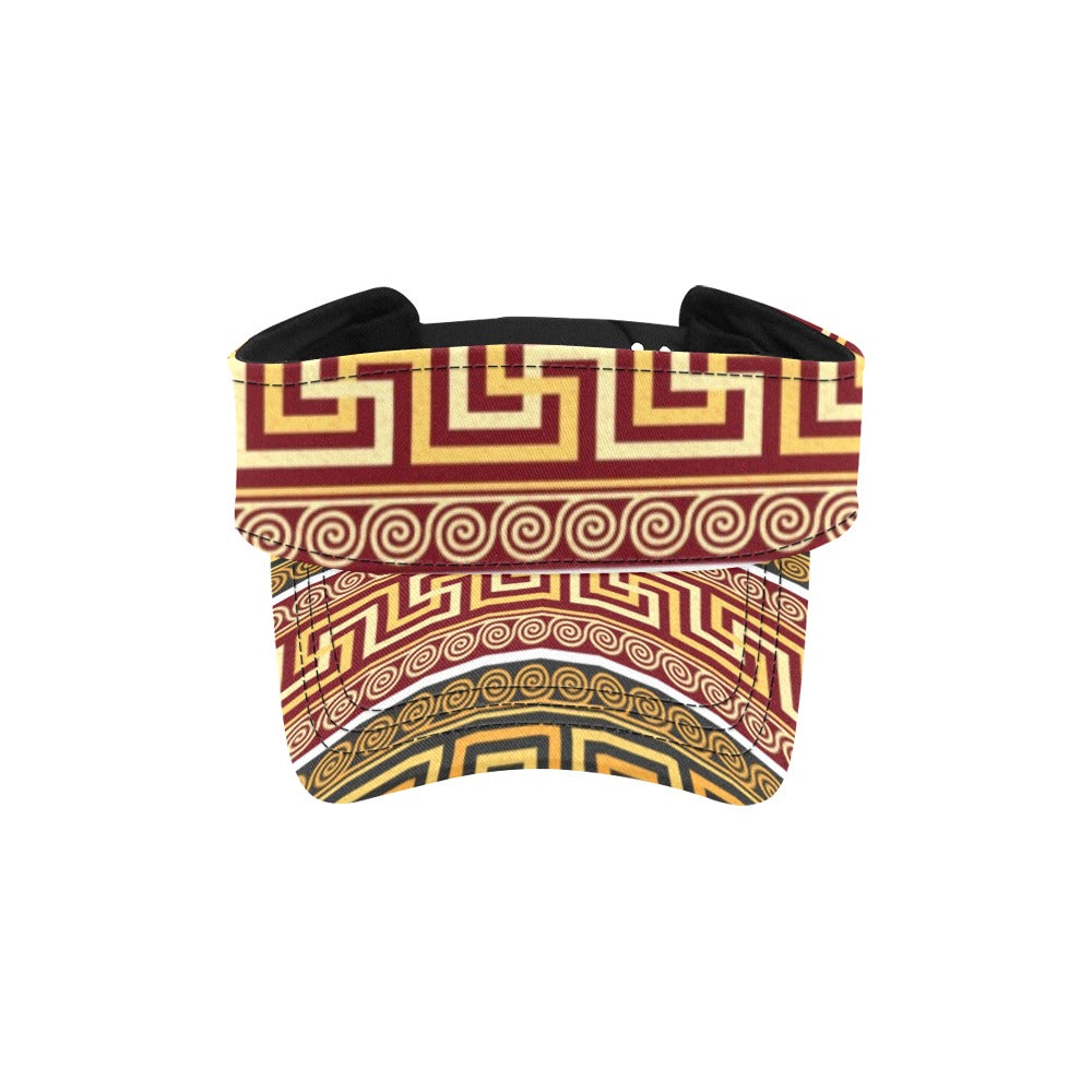 Ancient Greek Pattern Print Design LKS302 Unisex Sun Visor