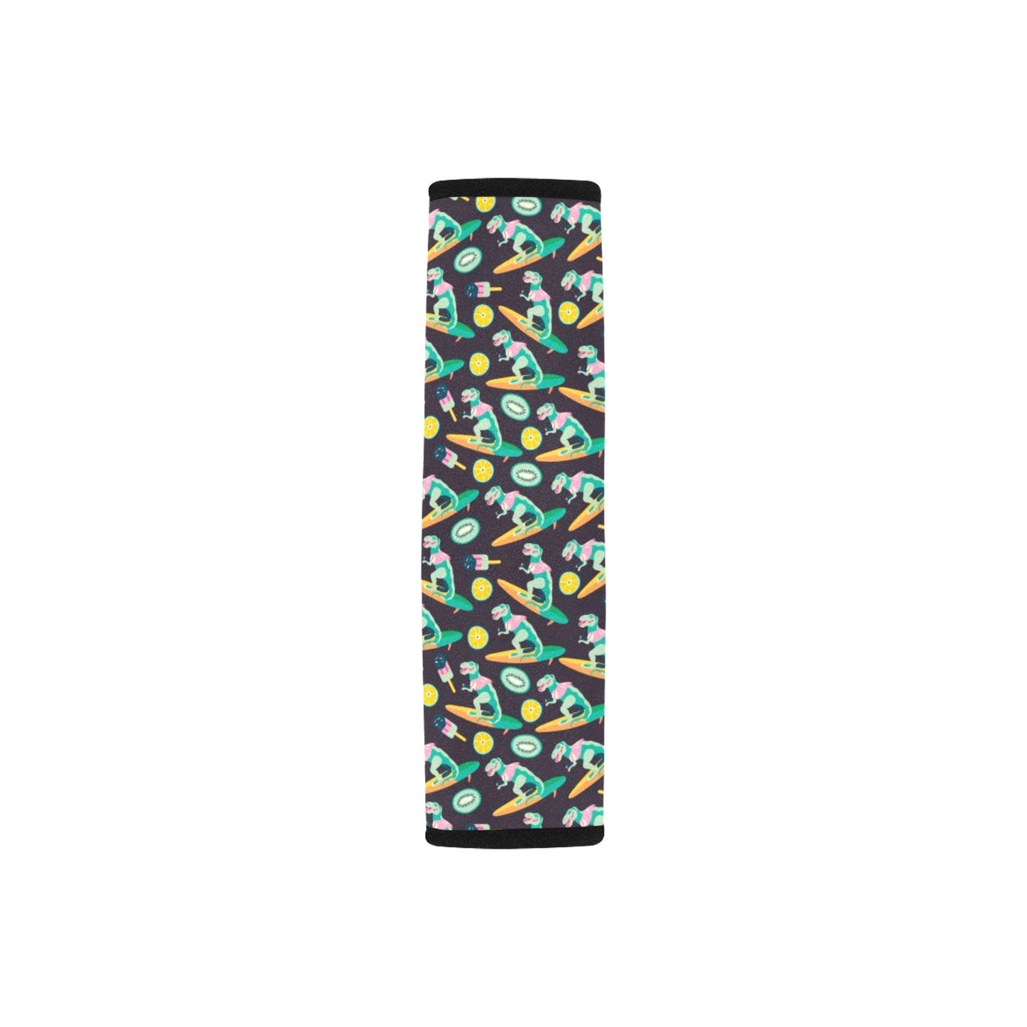 Surfboard T Rex Print Design LKS301 Car Seat Belt Cover