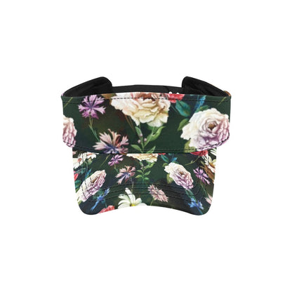 Summer Floral Print Design LKS303 Unisex Sun Visor