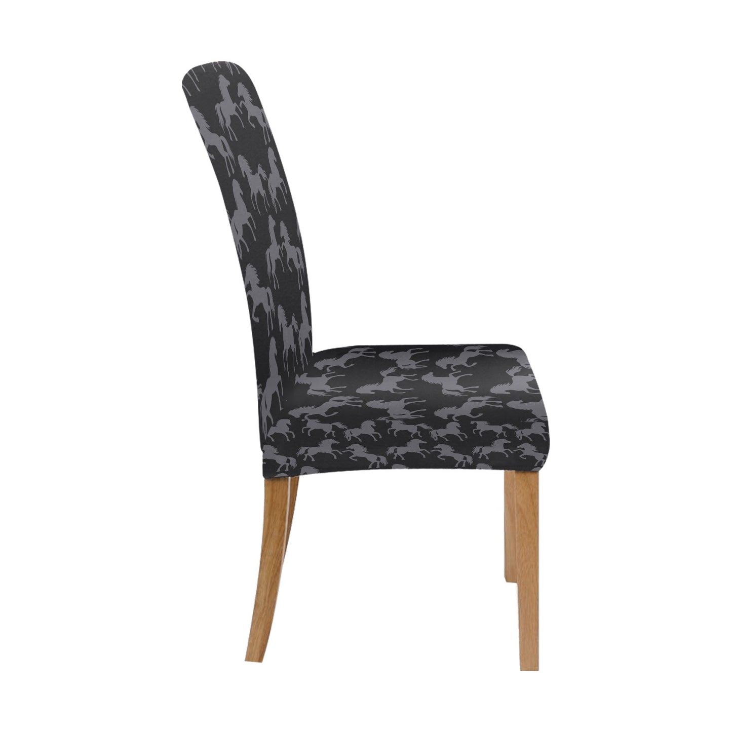 Horse Print Design LKS305 Dining Chair Slipcover