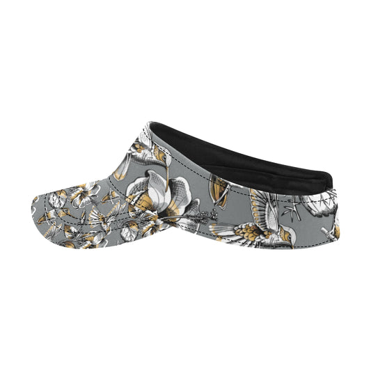 Hummingbird Pattern Print Design 02 Unisex Sun Visor