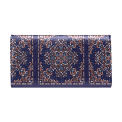 Bandana Print Design LKS3012 Women's Trifold Wallet