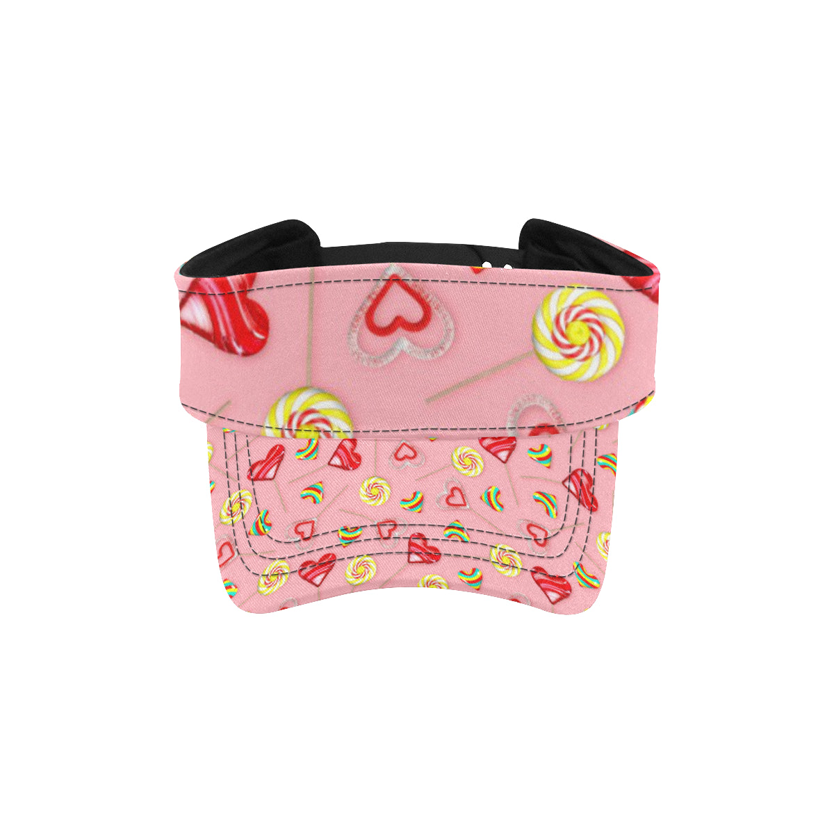 Lollipop Pattern Print Design LL05 Unisex Sun Visor