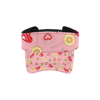 Lollipop Pattern Print Design LL05 Unisex Sun Visor