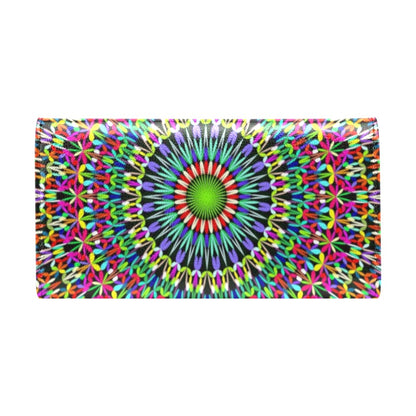 Bohemian Colorful Style Print Women's Trifold Wallet