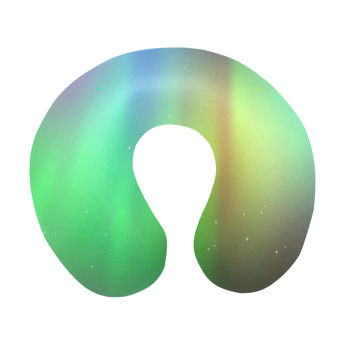 Aurora Borealis Pattern Print Design 03 U-Shaped Travel Neck Pillow