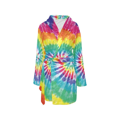 Tie Dye Women's Fleece Robe