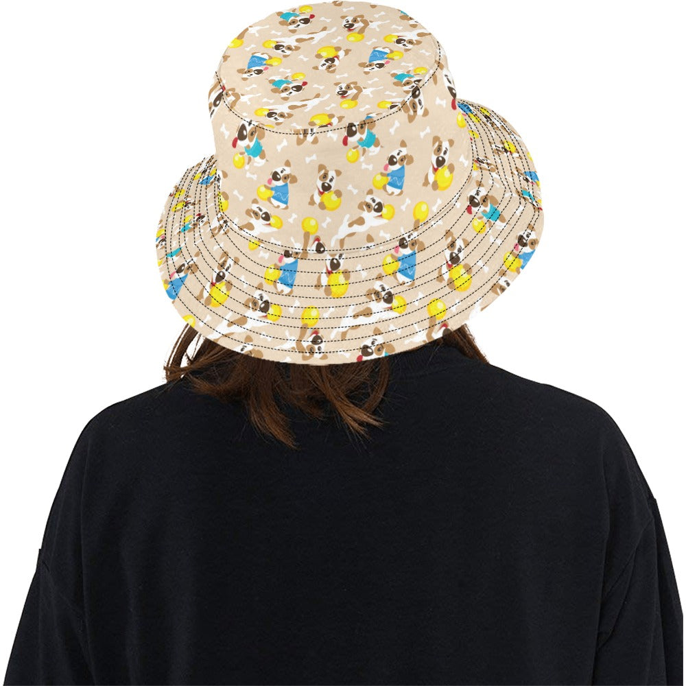 Russell Terriers Cute Print Design LKS304 Unisex Bucket Hat