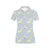 Cockatiel Pattern Print Design 03 Women's Polo Shirt