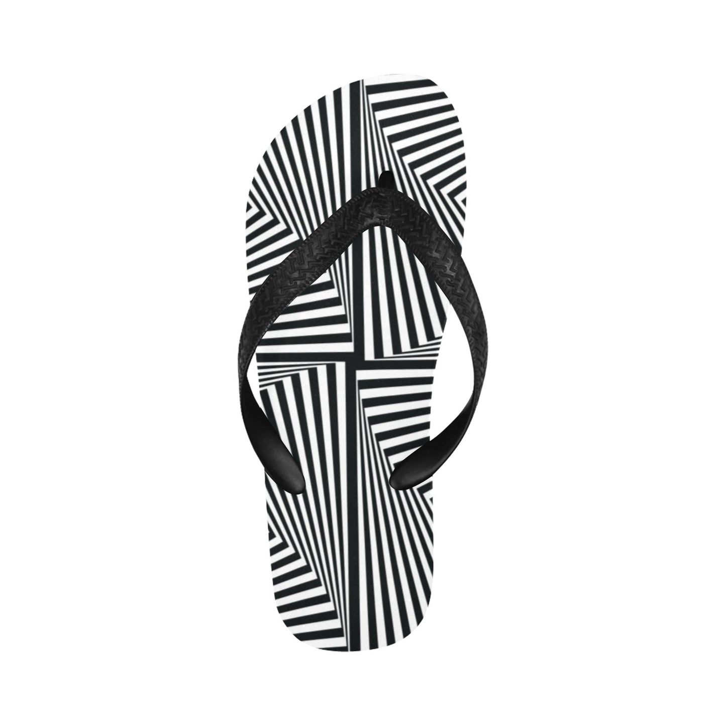 Vortex Print Design LKS302 Flip Flops