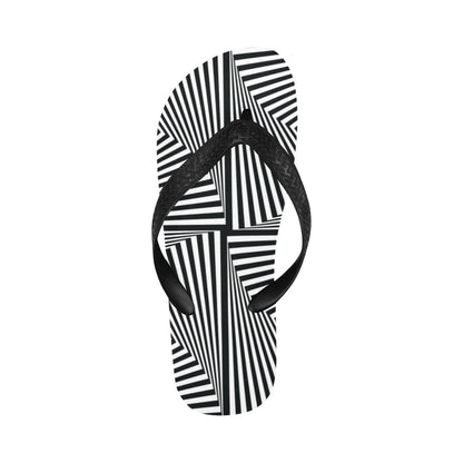 Vortex Print Design LKS302 Flip Flops