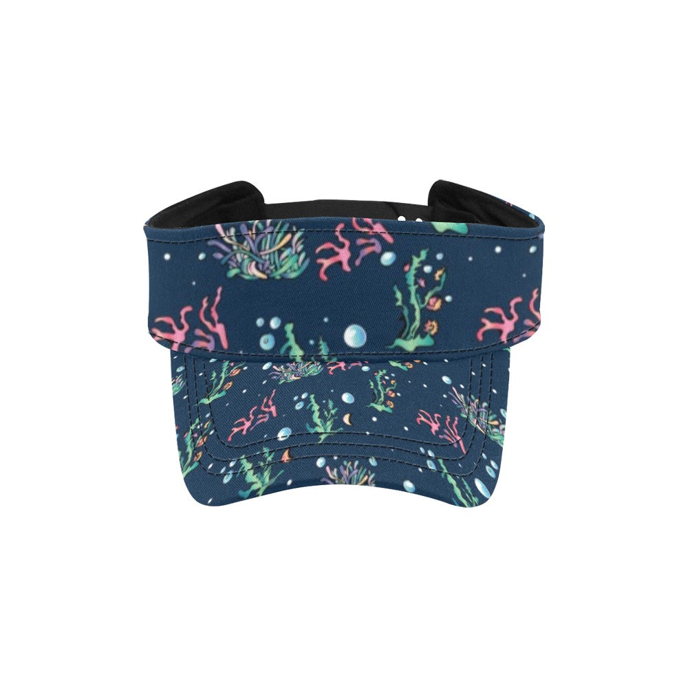 Seaweed Print Design LKS306 Unisex Sun Visor