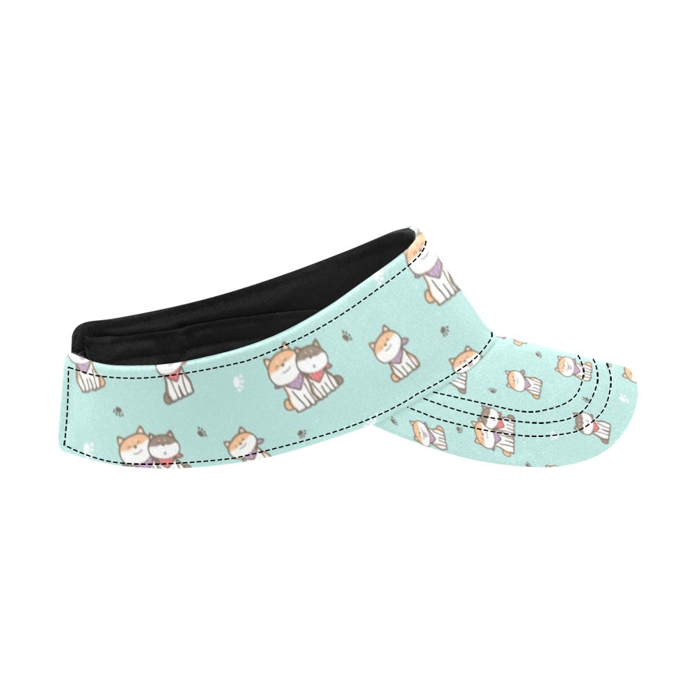 Shiba Inu Print Design LKS302 Unisex Sun Visor