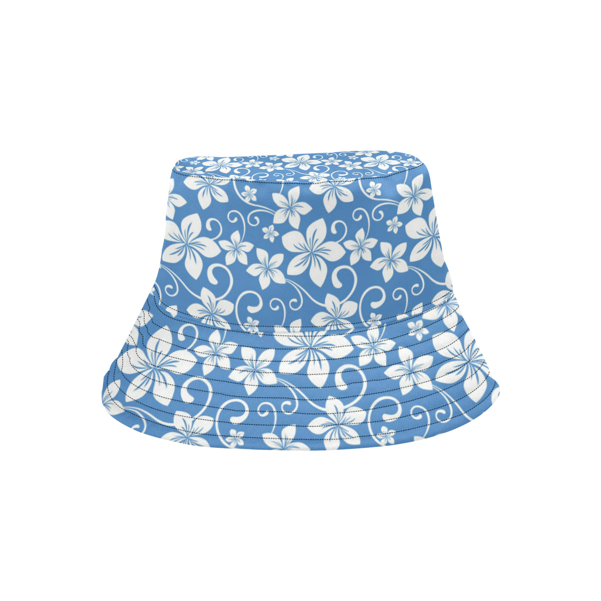 Hibiscus Pattern Print Design HB09 Unisex Bucket Hat