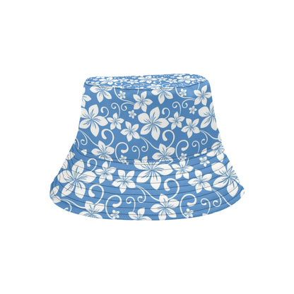 Hibiscus Pattern Print Design HB09 Unisex Bucket Hat