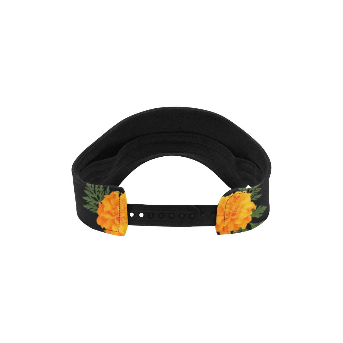 Marigold Pattern Print Design MR05 Unisex Sun Visor