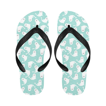 Sea Lion Print Design LKS401 Flip Flops