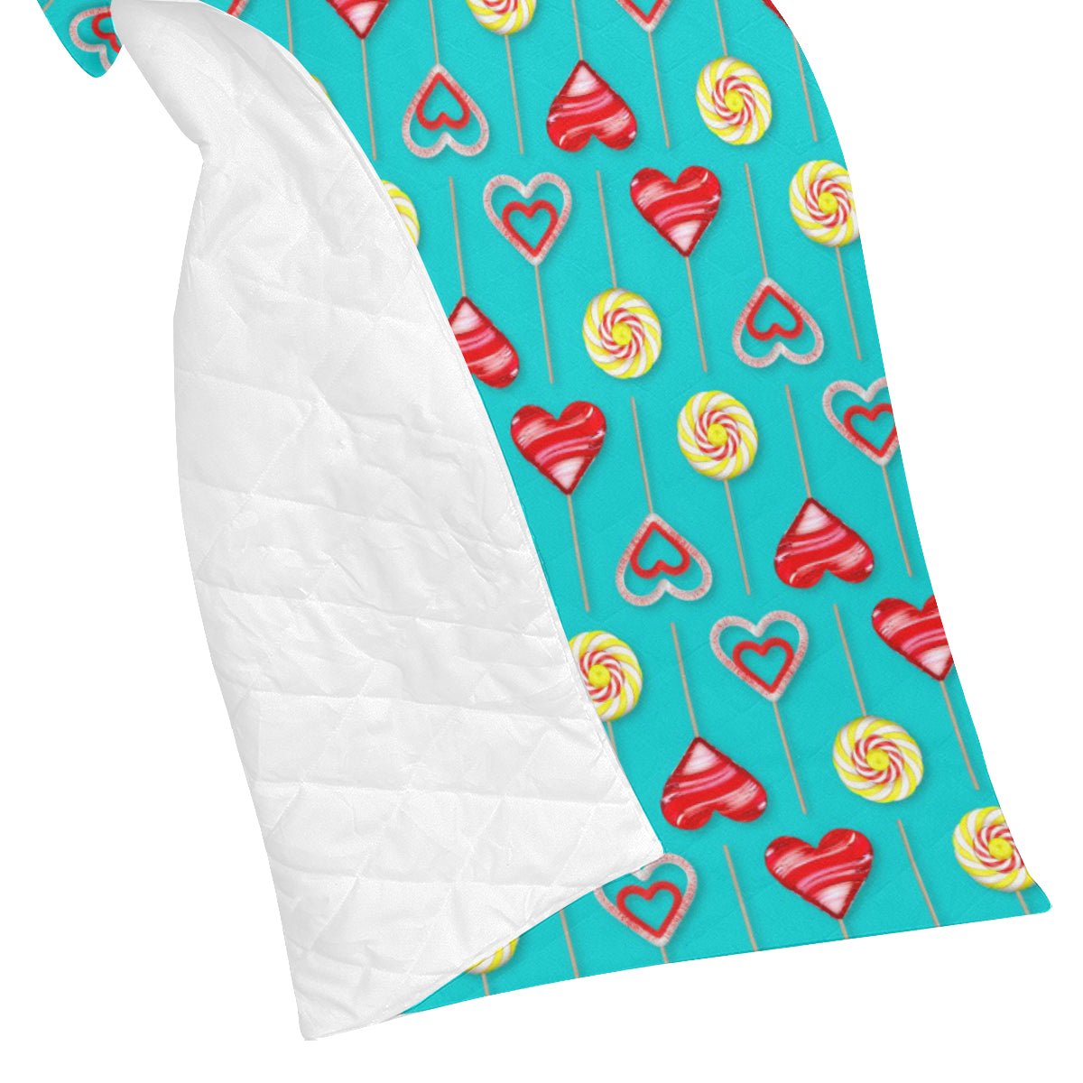 Lollipop Pattern Print Design LL06 Premium Quilt