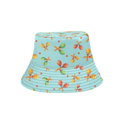 Maracas Print Design LKS402 Unisex Bucket Hat