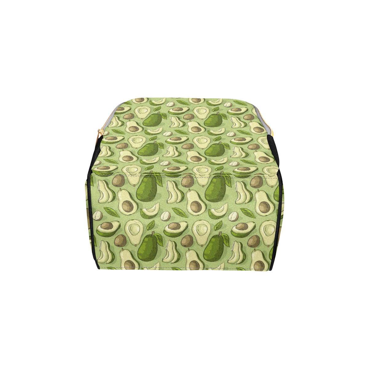 Avocado Pattern Print Design AC03 Diaper Bag Backpack