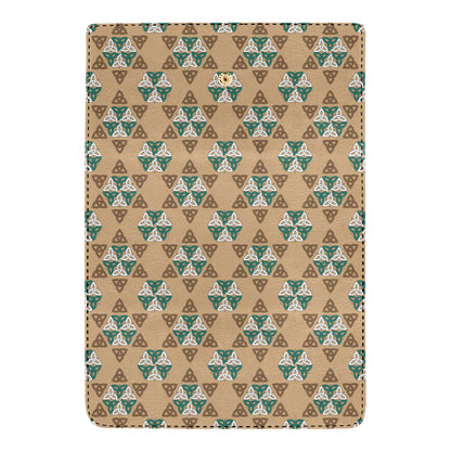 Celtic Pattern Print Design 08 Women's Trifold Wallet