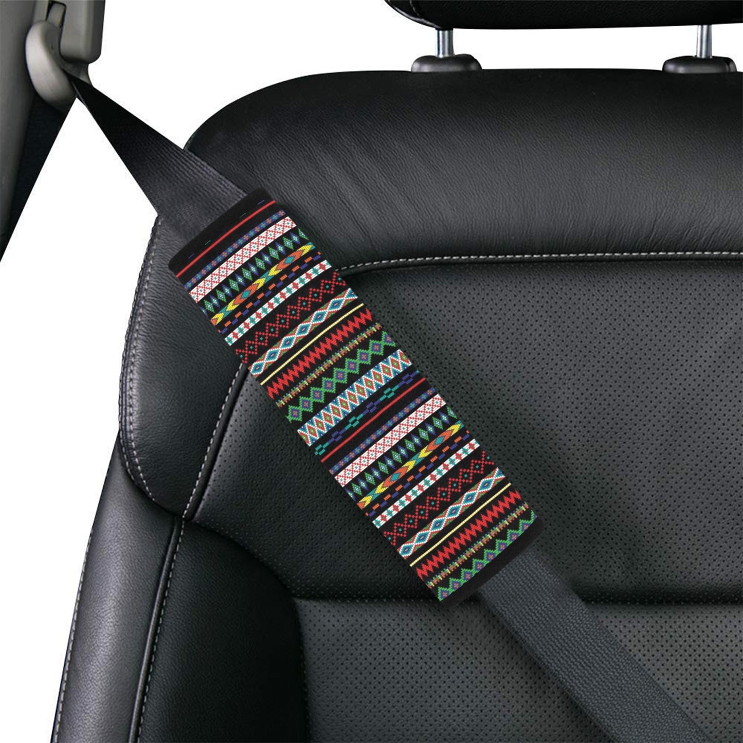 Southwest Pattern Print Design LKS302 Car Seat Belt Cover