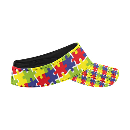 Autism Awareness Pattern Print Design 03 Unisex Sun Visor