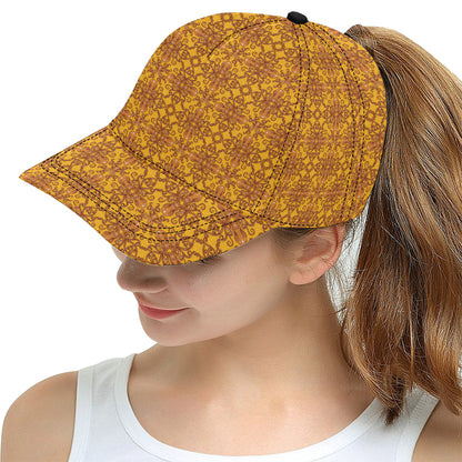 Octopus Background Design Print Snapback Cap