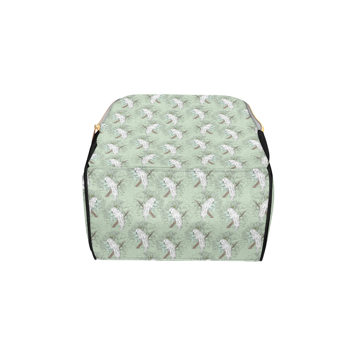 Cockatiel Pattern Print Design 01 Diaper Bag Backpack