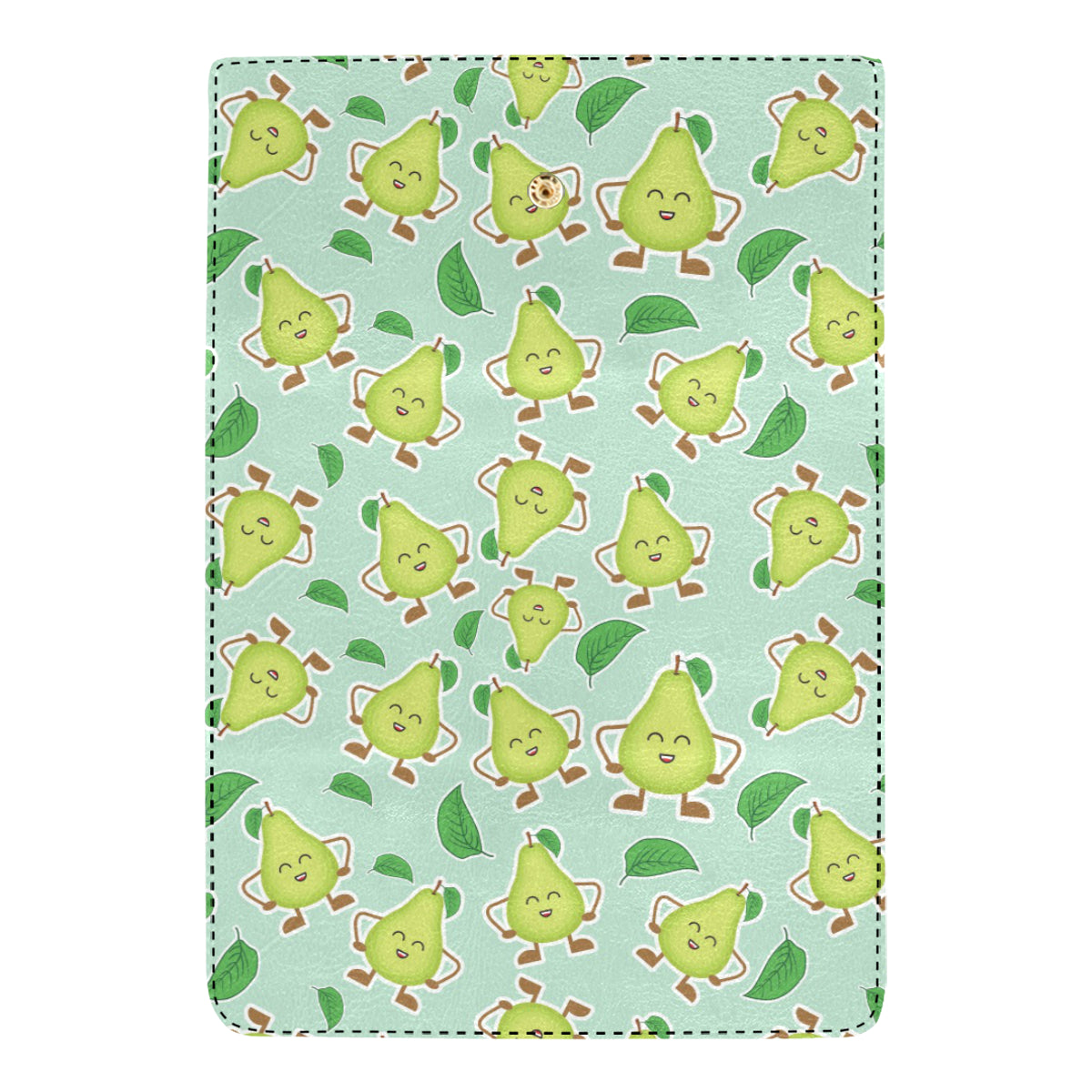 Avocado Pattern Print Design AC011 Women's Trifold Wallet