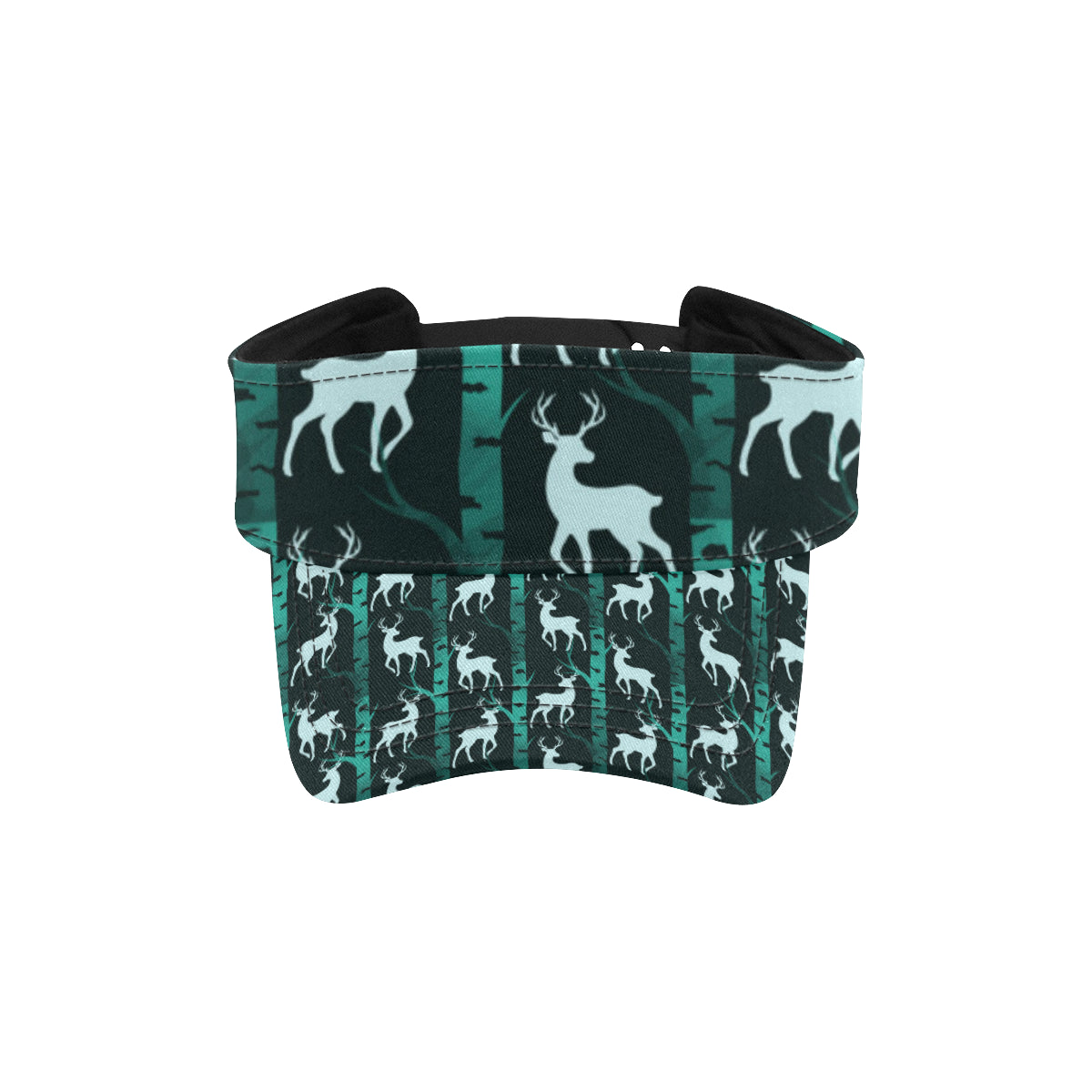 Deer Jungle Print Pattern Unisex Sun Visor