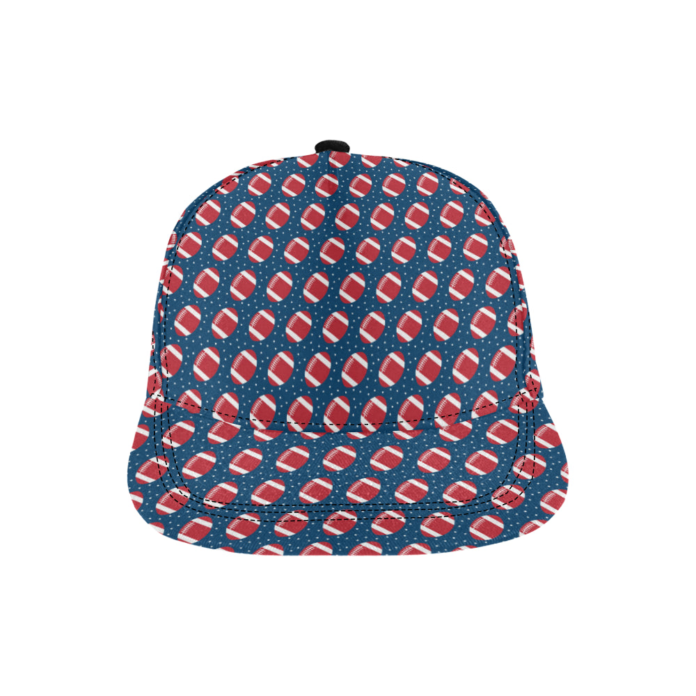 American Football Star Design Pattern Snapback Cap