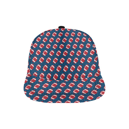 American Football Star Design Pattern Snapback Cap