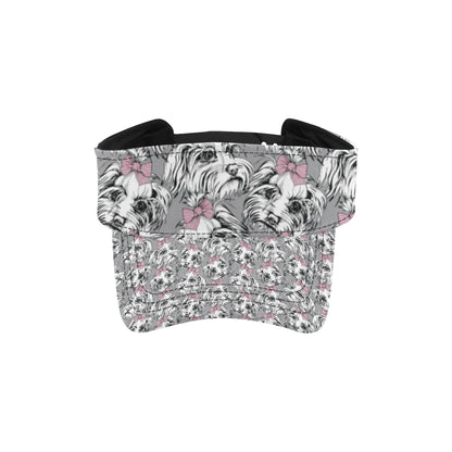 Maltese Pattern Print Design 01 Unisex Sun Visor