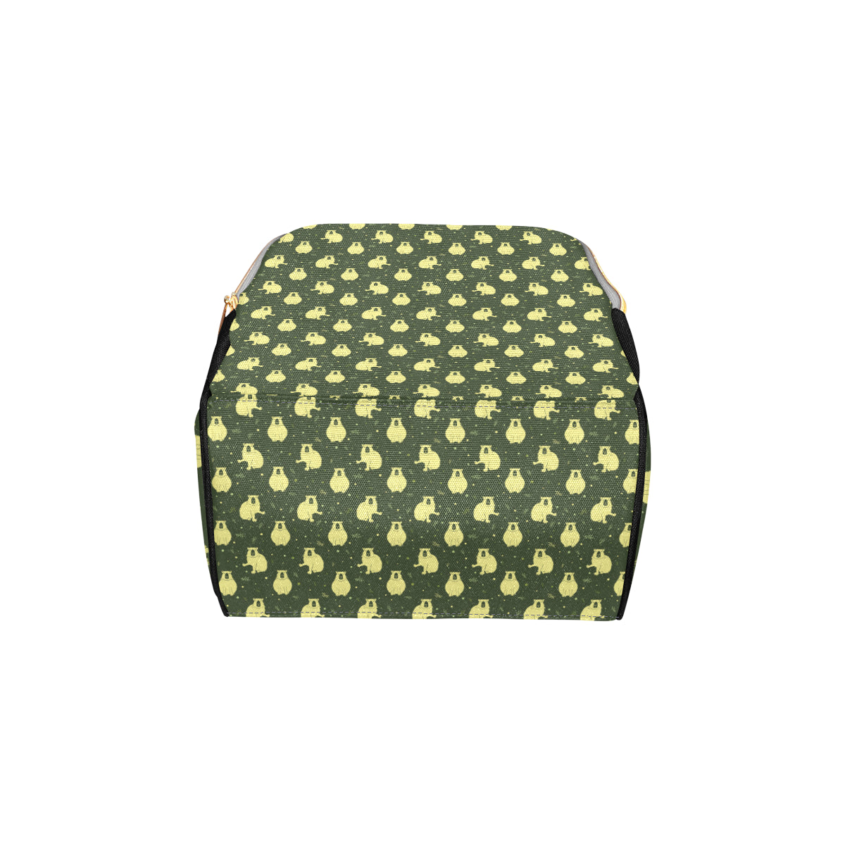Capybara Pattern Print Design 03 Diaper Bag Backpack