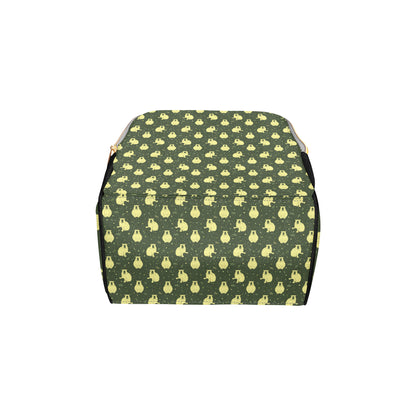 Capybara Pattern Print Design 03 Diaper Bag Backpack