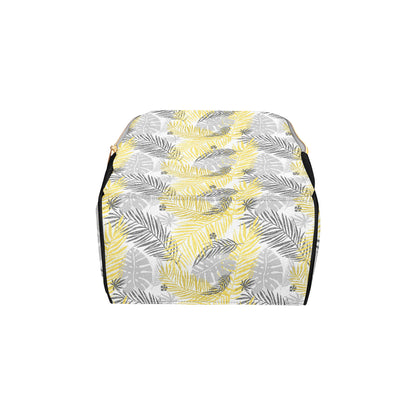 Palm Leaves Pattern Print Design PL012 Diaper Bag Backpack