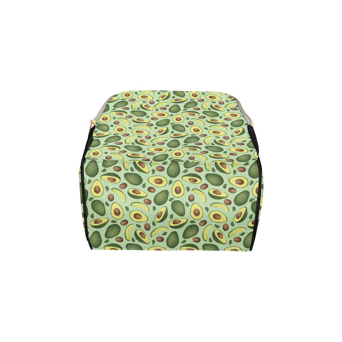 Avocado Pattern Print Design AC01 Diaper Bag Backpack