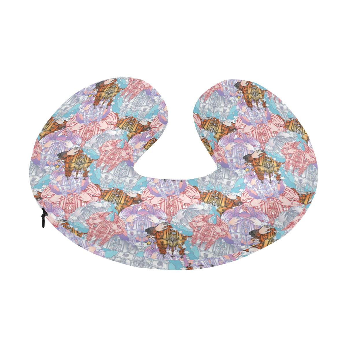 Christian Pattern Print Design 03 U-Shaped Travel Neck Pillow