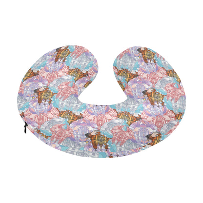 Christian Pattern Print Design 03 U-Shaped Travel Neck Pillow