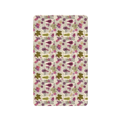 Wine Style Design Print Rubber Doormat