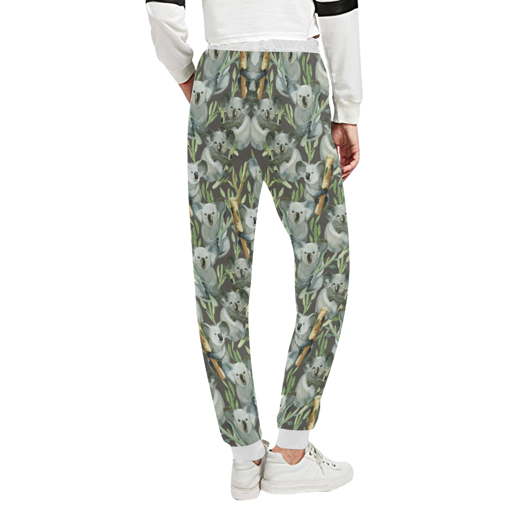 Koala Pattern Design Print Unisex Sweatpants