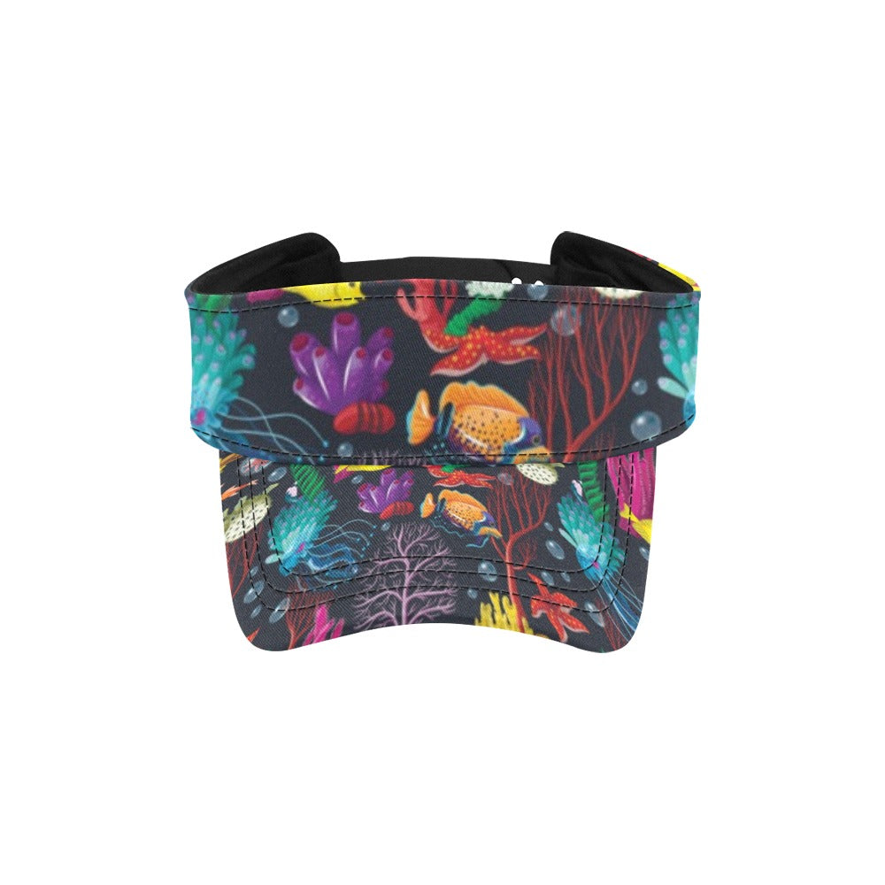Underwater Cute Print Design LKS303 Unisex Sun Visor
